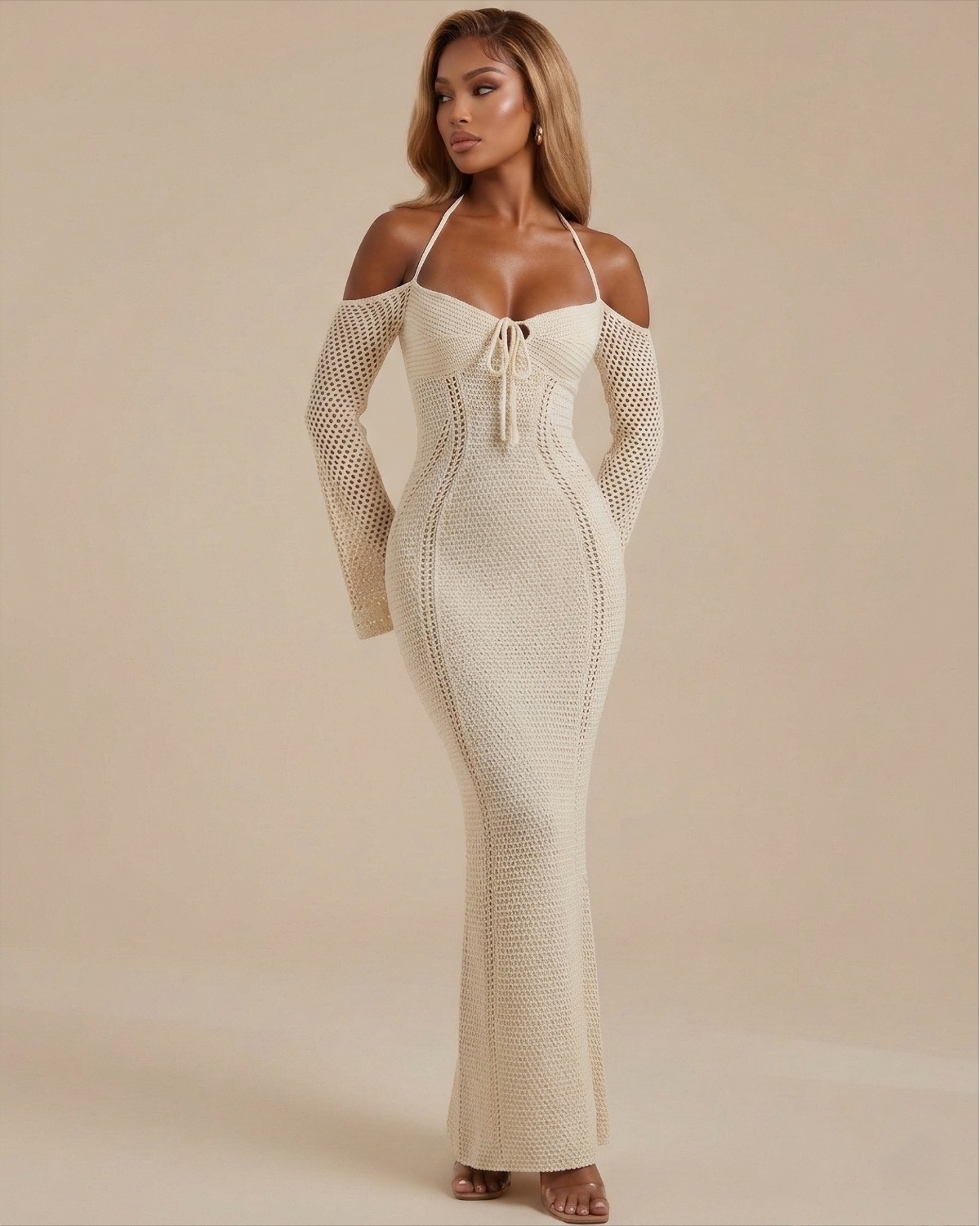 The Tatiana Maxi Dress - Cream