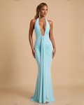 The Angelica Maxi Dress - Light Blue