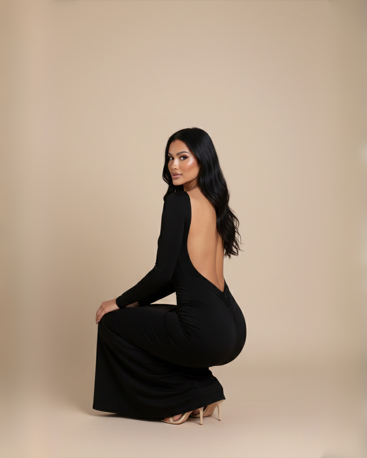 The Maya Maxi Dress - Black