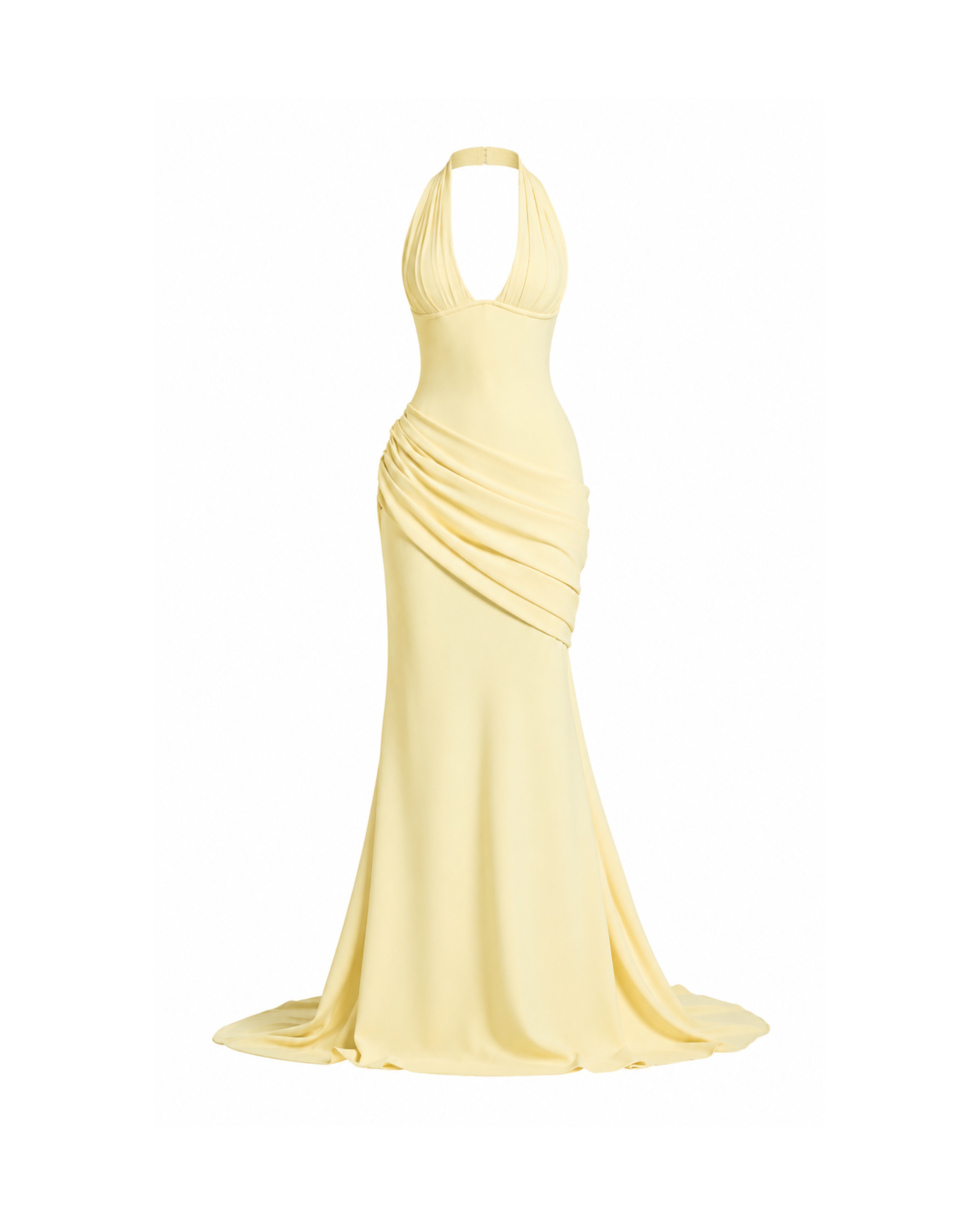 The Elyna Maxi Dress - Yellow
