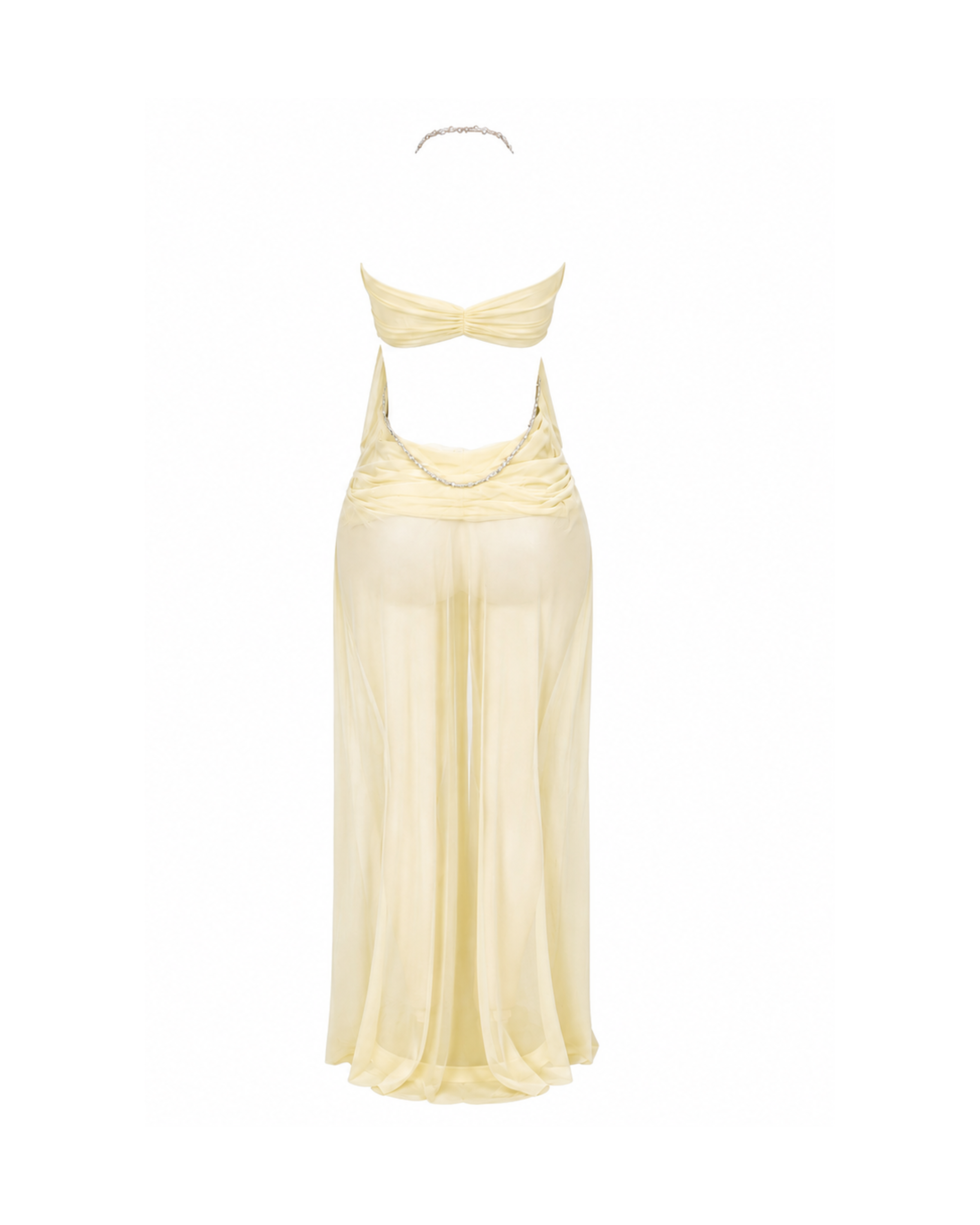 The Kiana Maxi Dress - Butter Yellow
