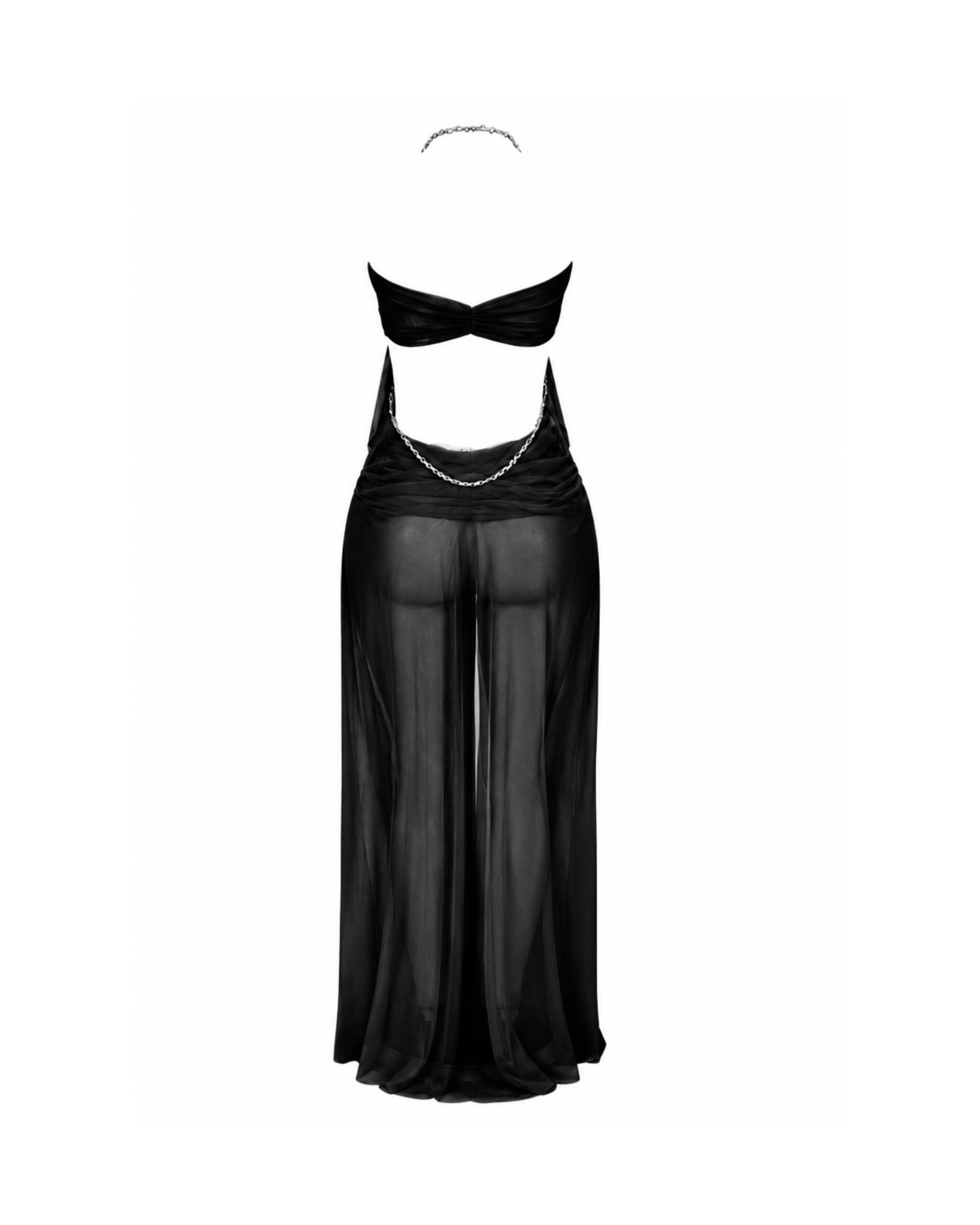 The Kiana Maxi Dress - Black