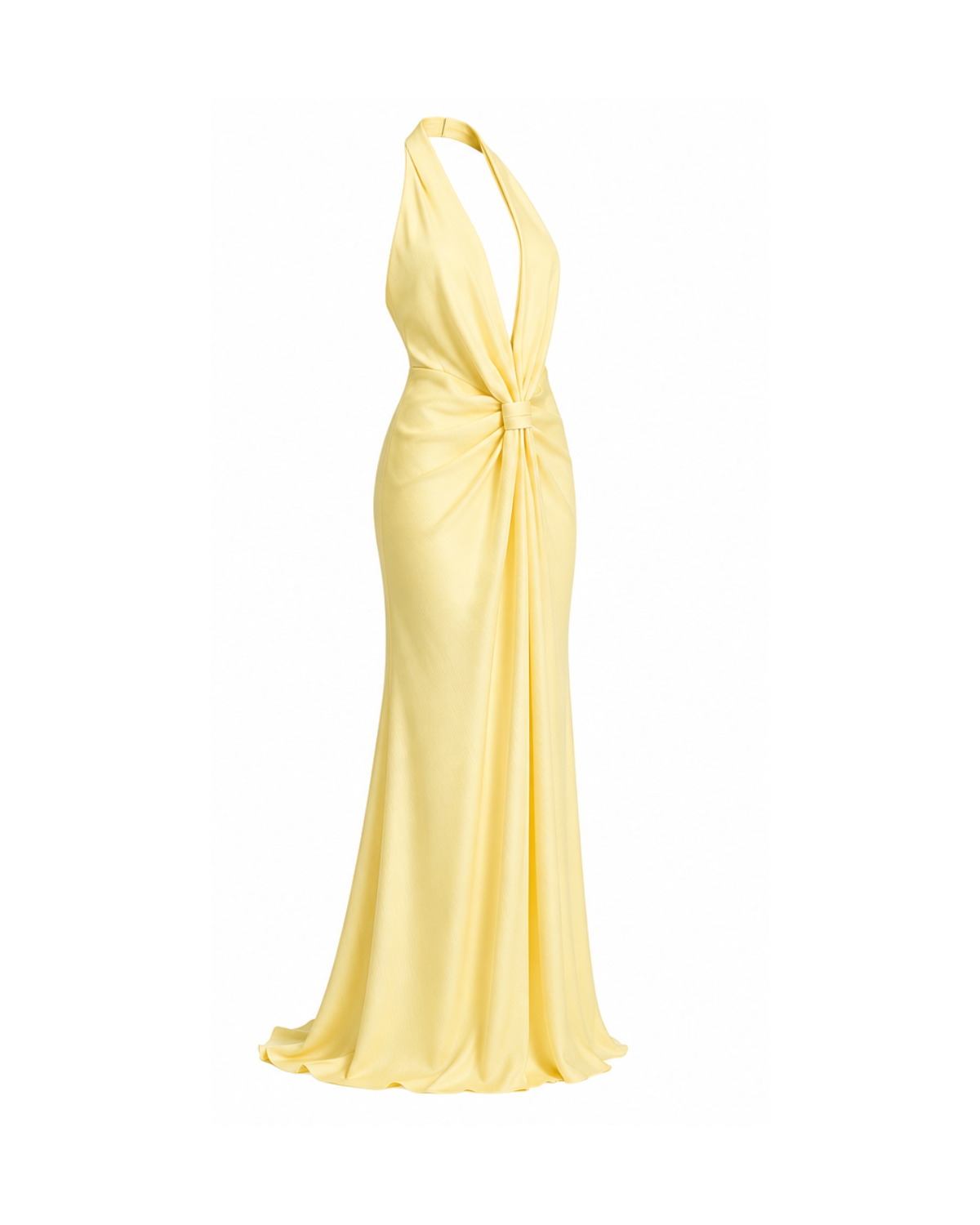 The Lusia Maxi Dress - Yellow