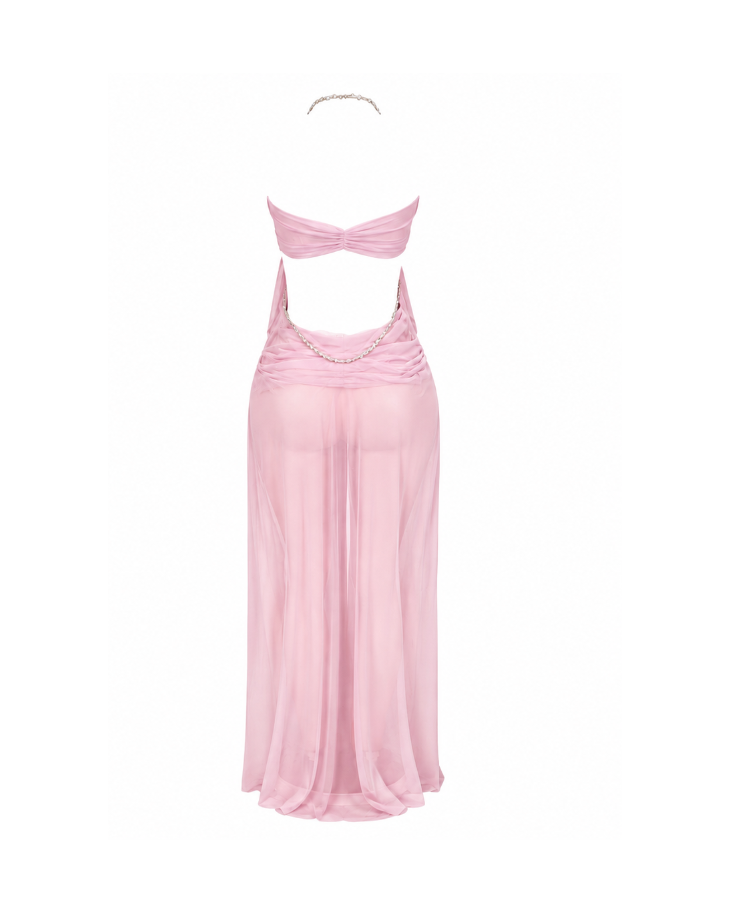 The Kiana Maxi Dress - Baby Pink