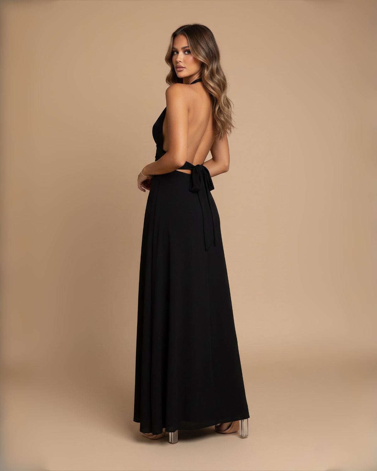 The Chloe Maxi Dress - Black