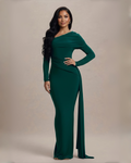 The Mona Maxi Dress - Emerald Green
