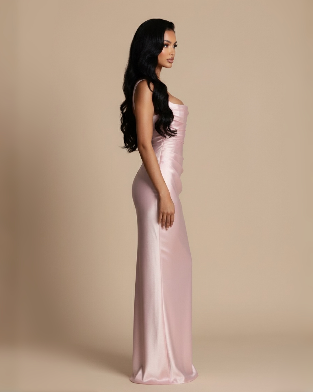 The Lorelai Maxi Dress - Blush Pink