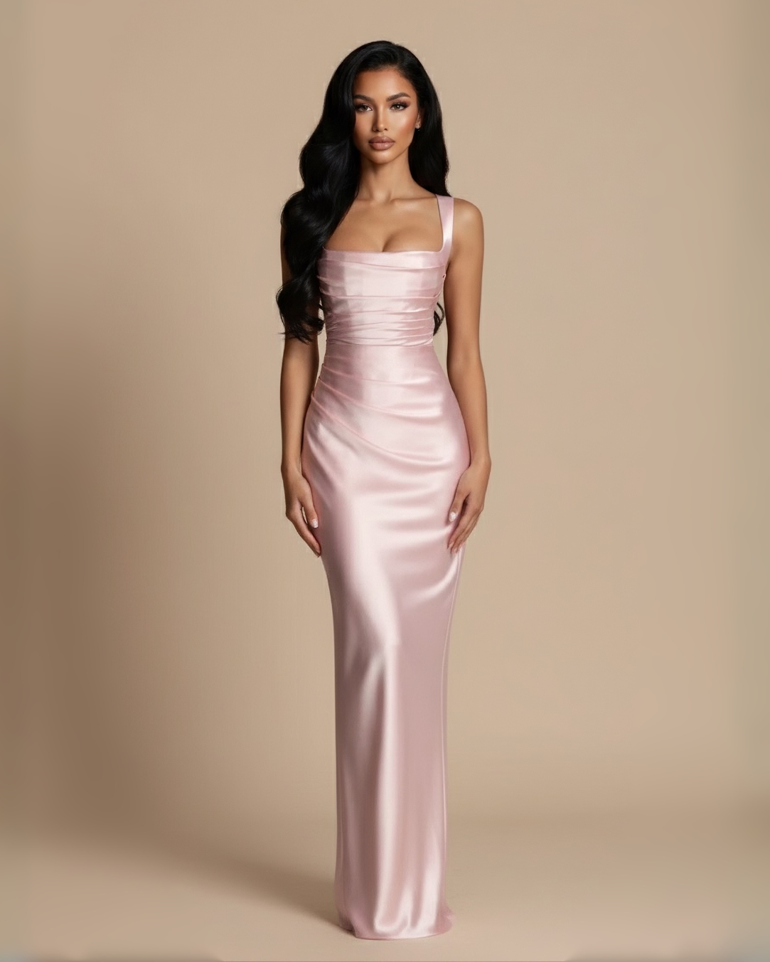 The Lorelai Maxi Dress - Blush Pink
